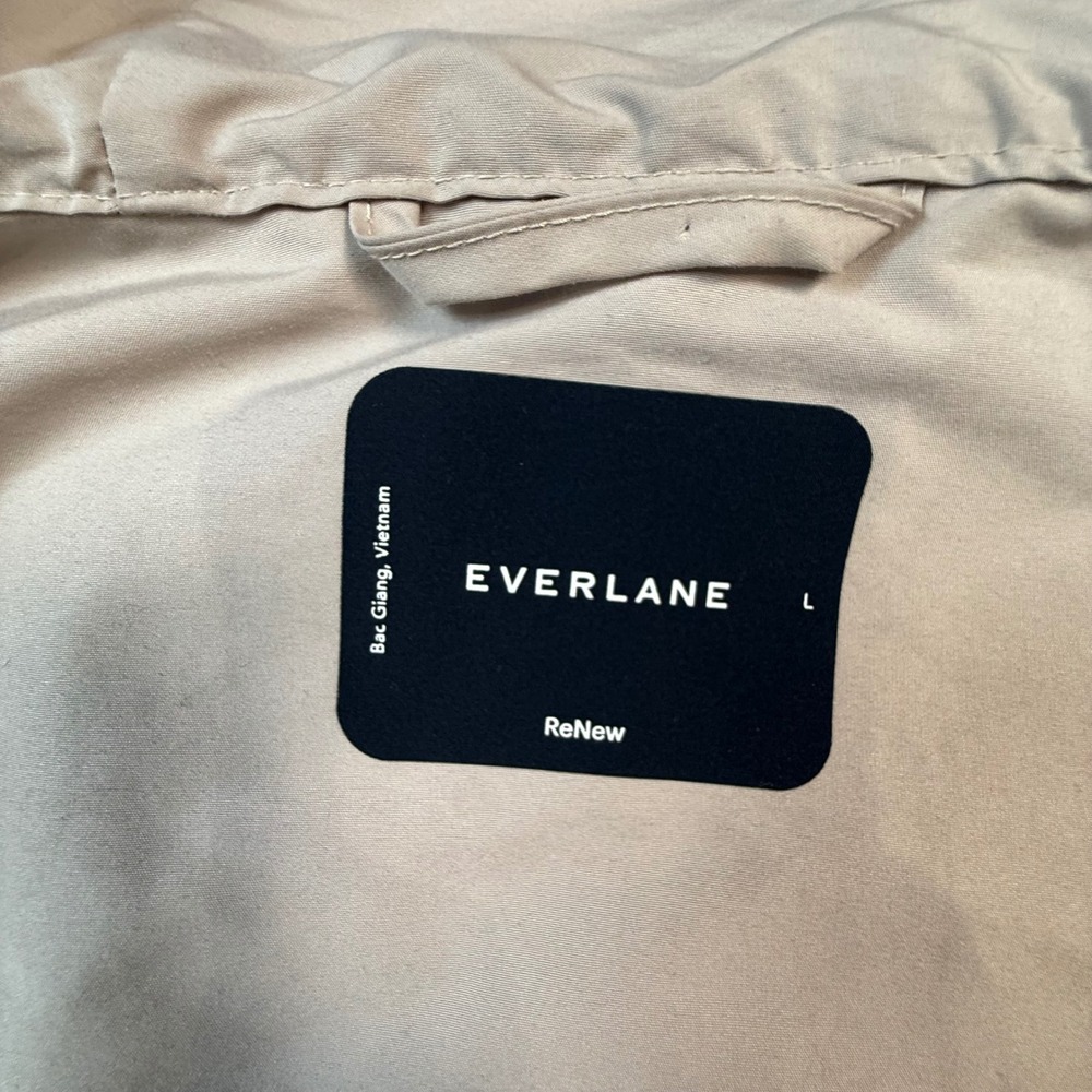 Everlane Beige Trench Coat - Picture 4 of 14